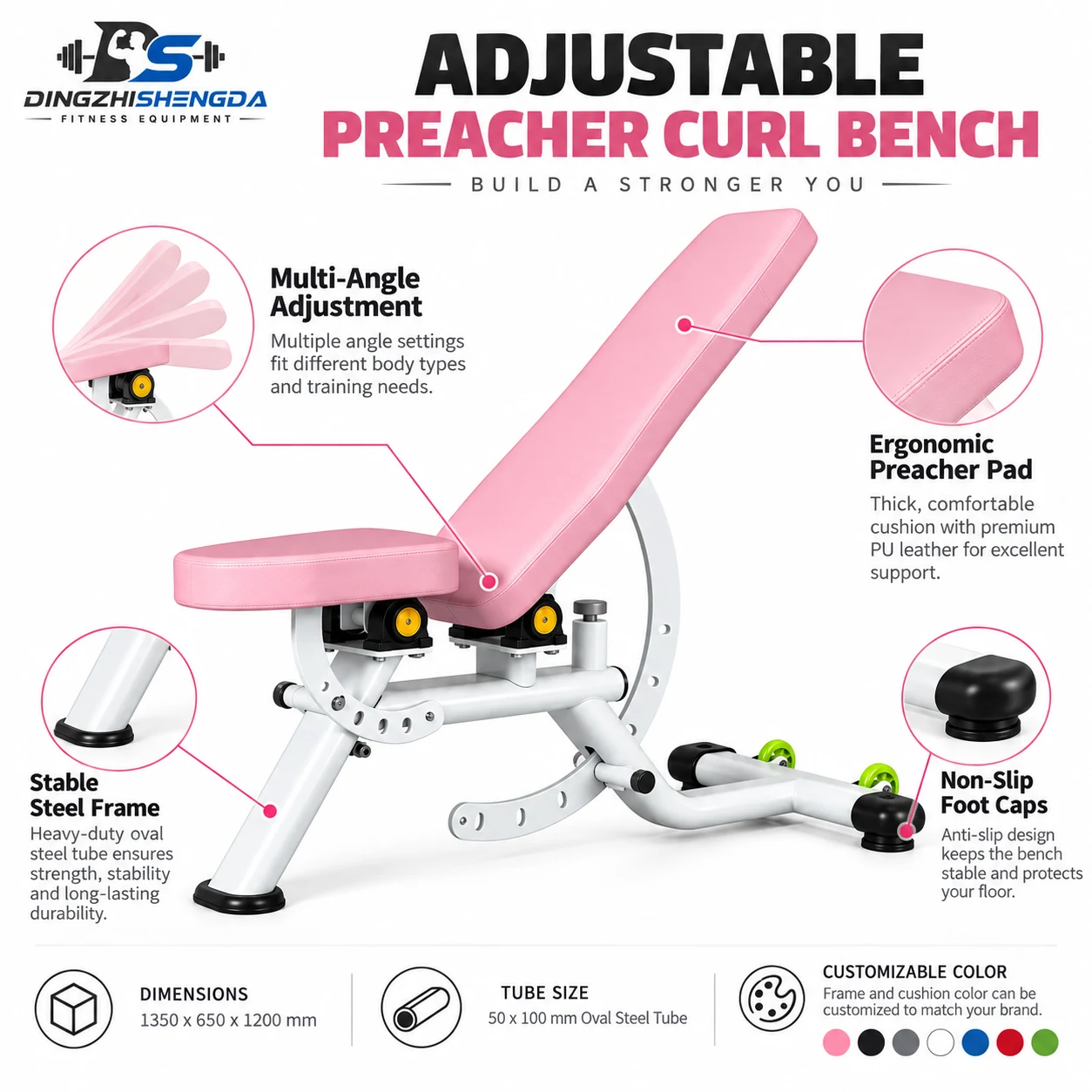 Adjustable Weight Bench — view 4