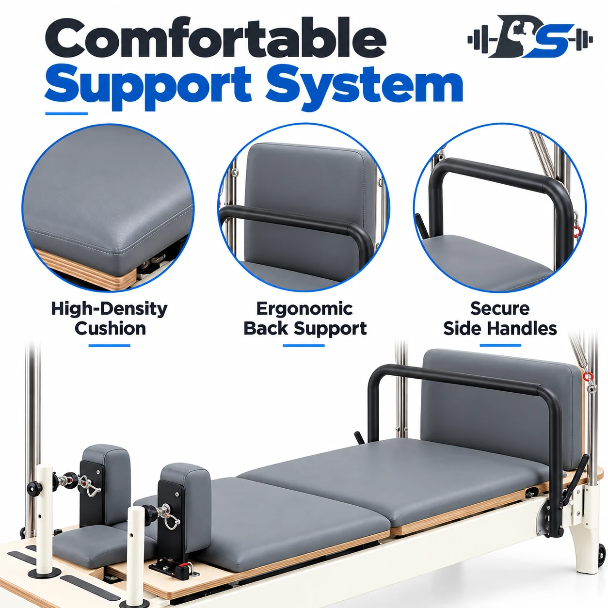 Pilates Reformer with Tower — view 4