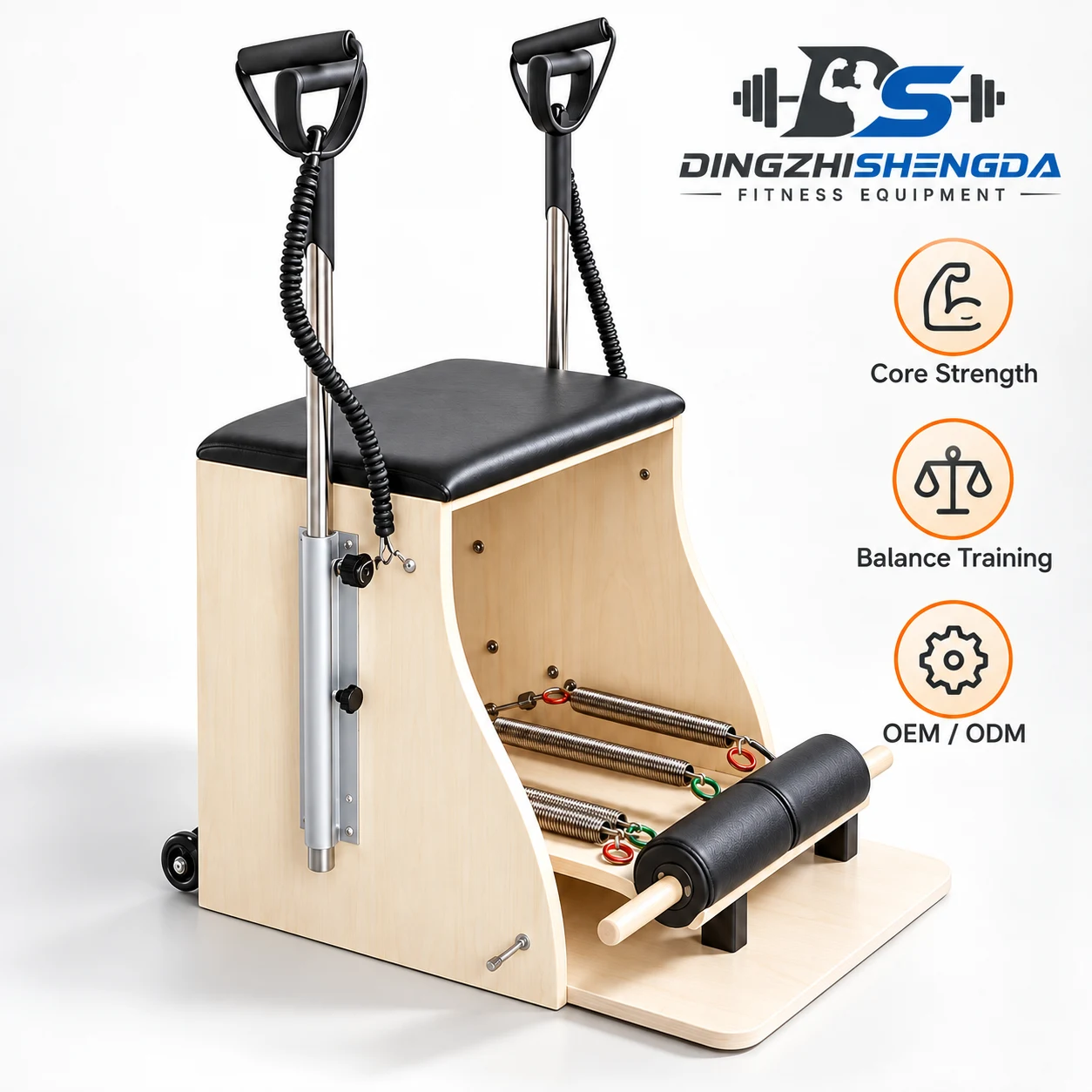 Wooden Pilates Stability Chair