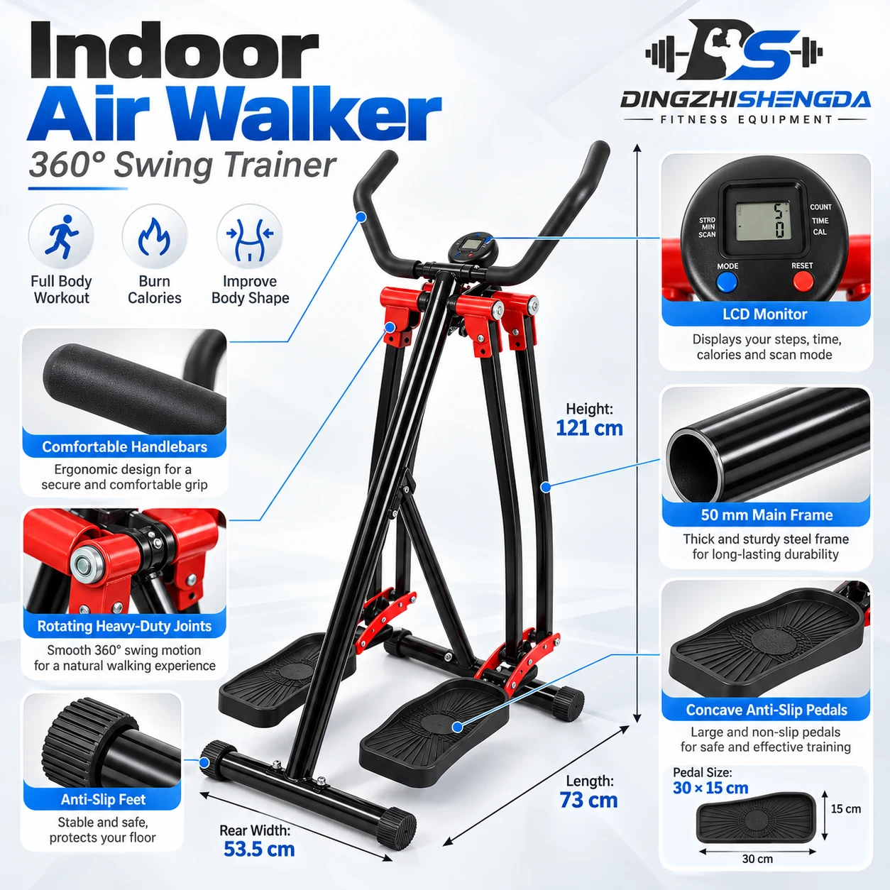 Indoor Air Walker Glider — view 3