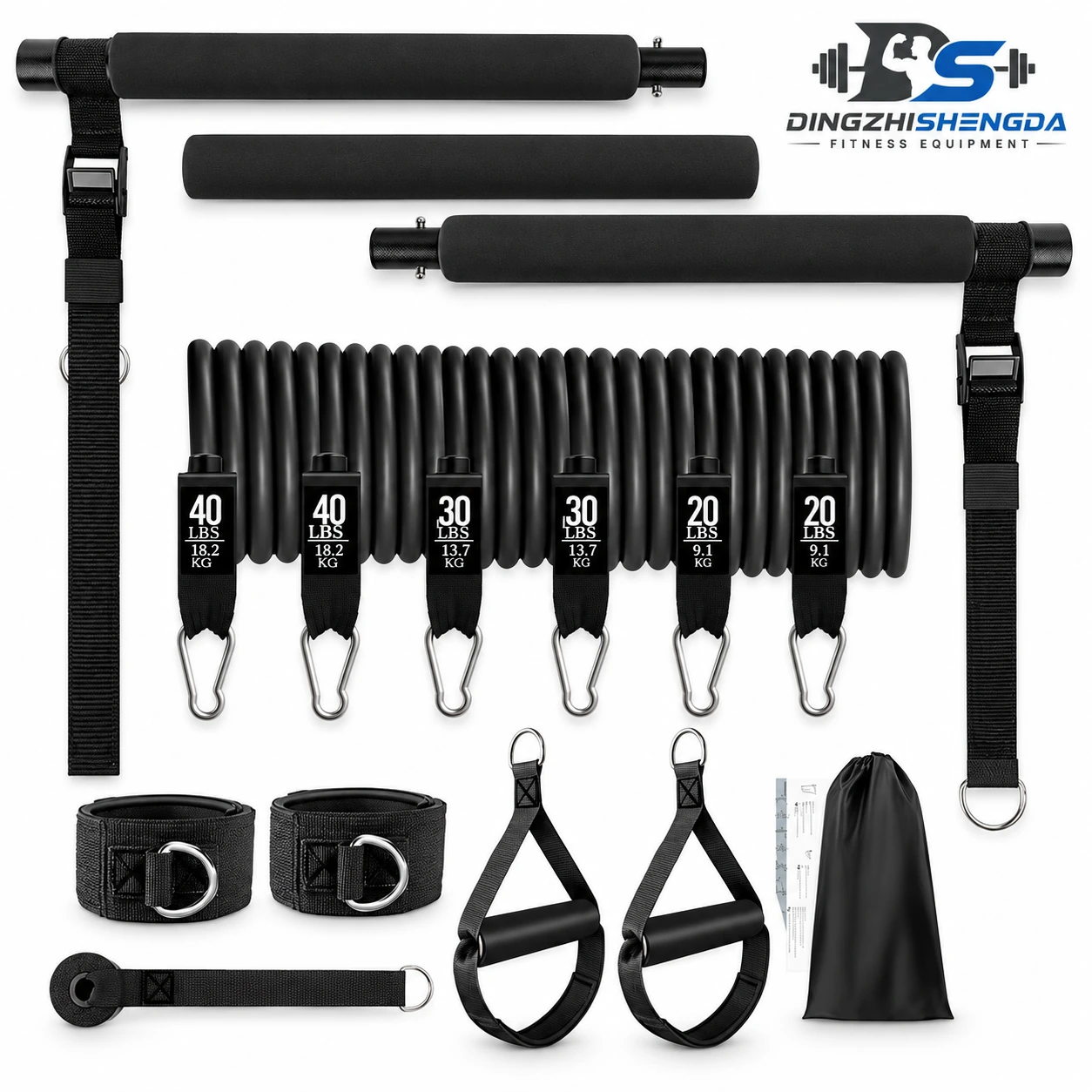 Pilates Resistance Band Set