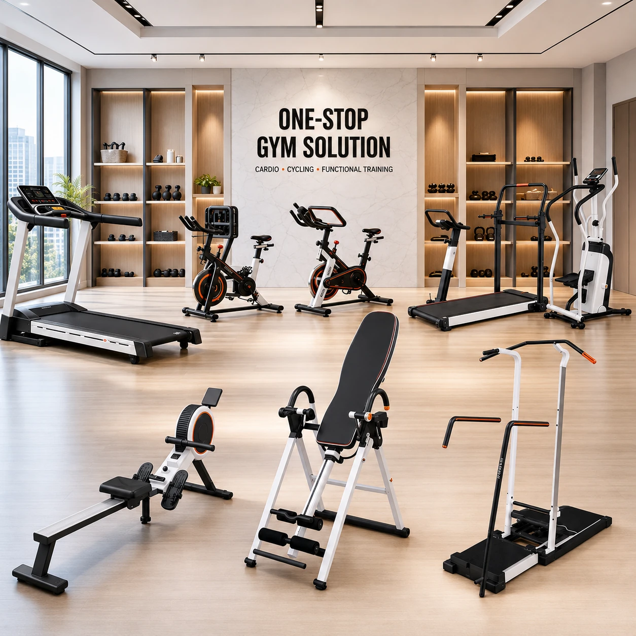 SH-Q1 Indoor Exercise Bike — view 4
