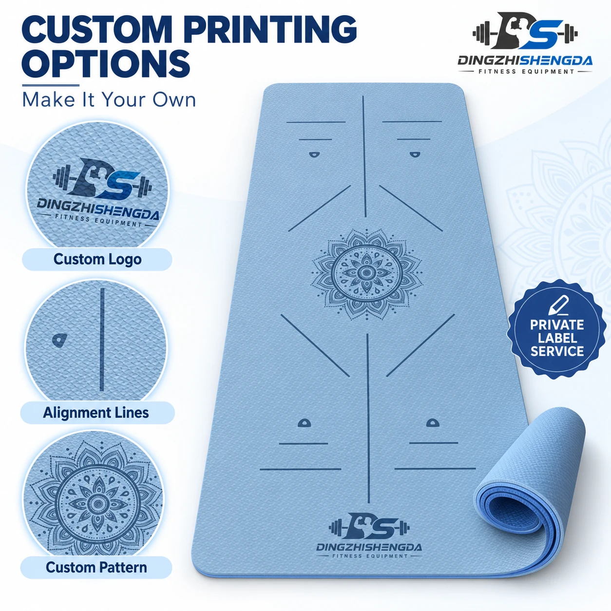 TPE Yoga Mat — view 4