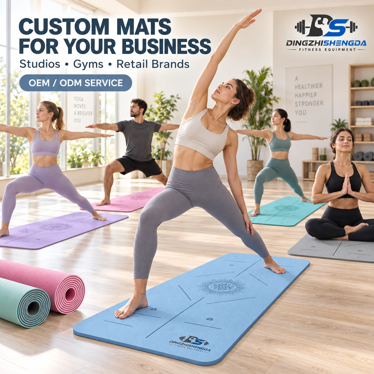 TPE Yoga Mat — view 6