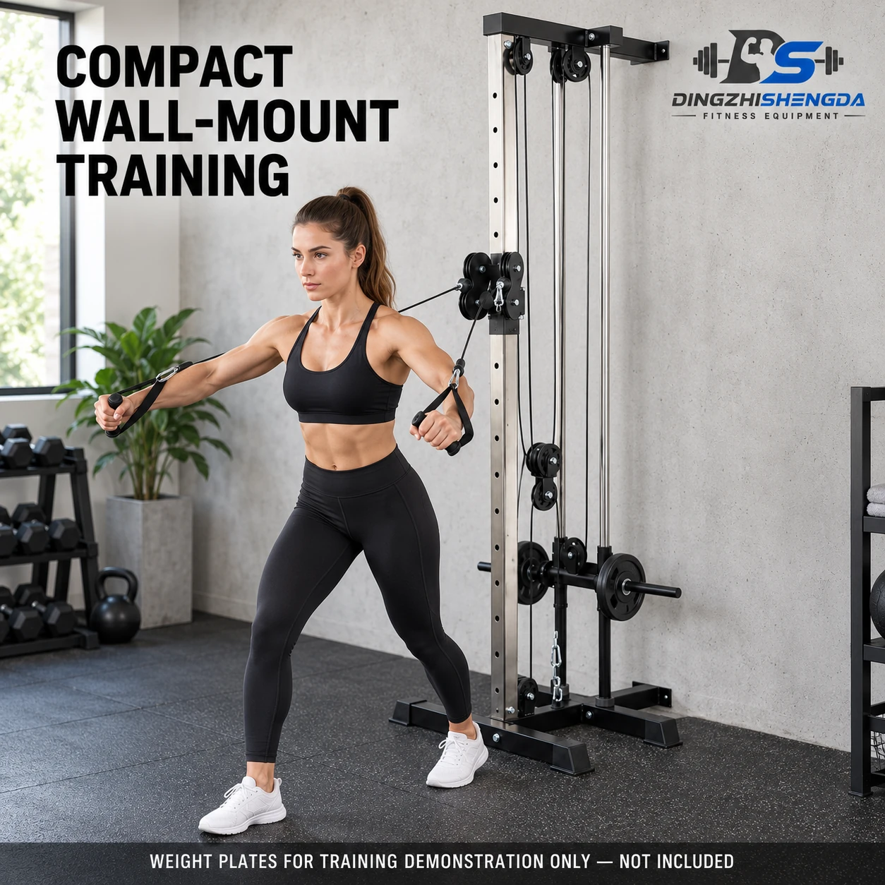 Wall-Mounted Lat Pulldown — view 2