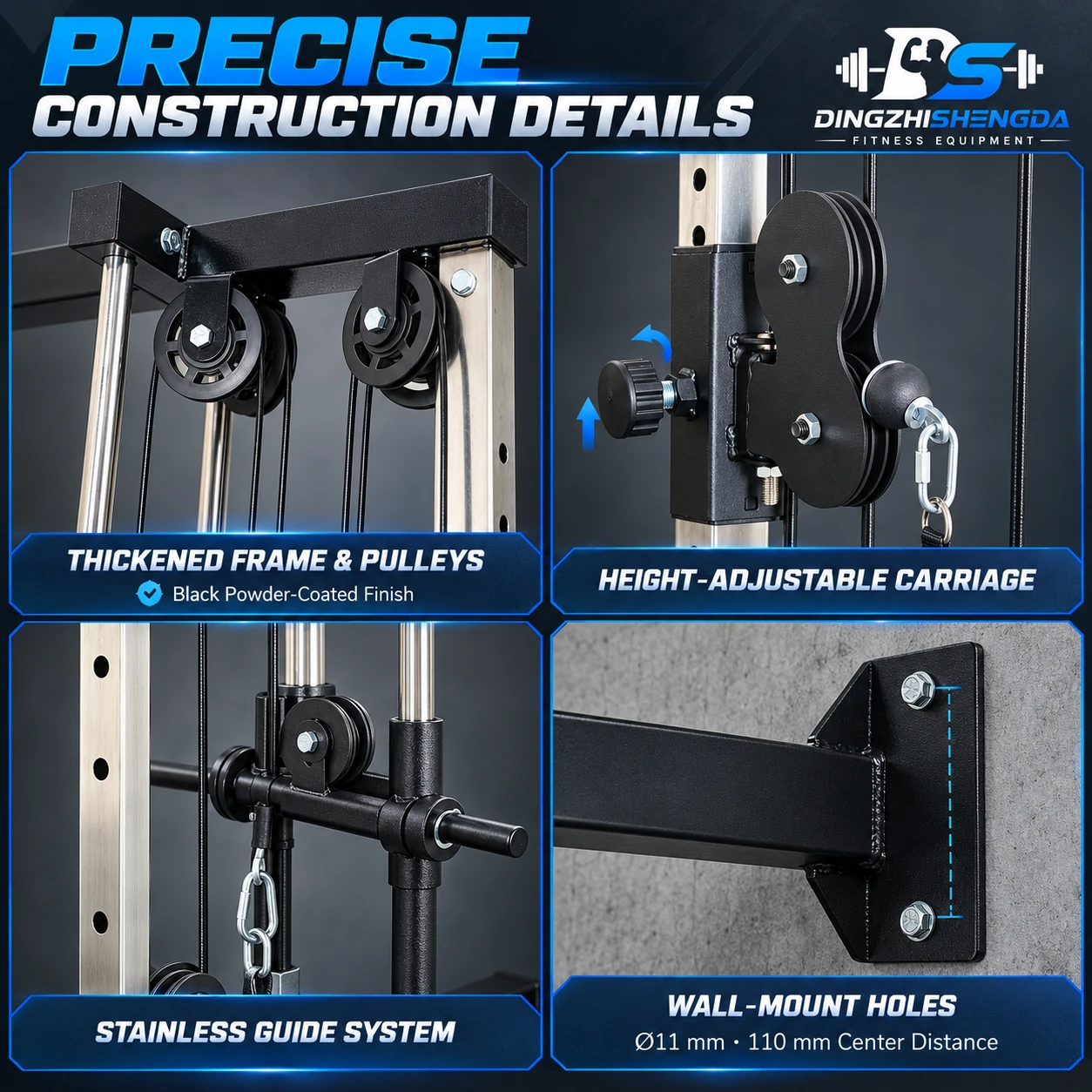 Wall-Mounted Lat Pulldown — view 4