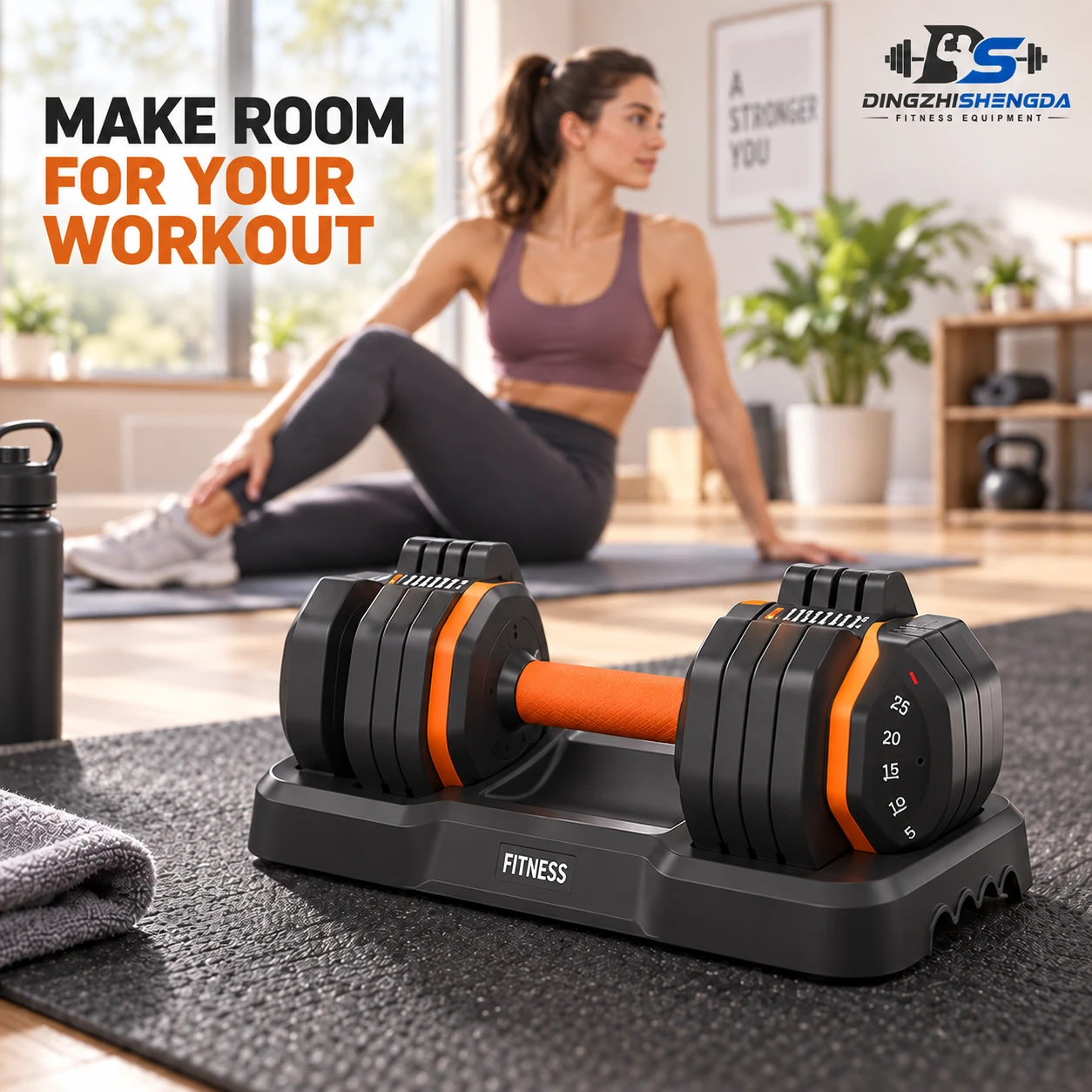 Dumbbell Kettlebell Barbell Set — view 2