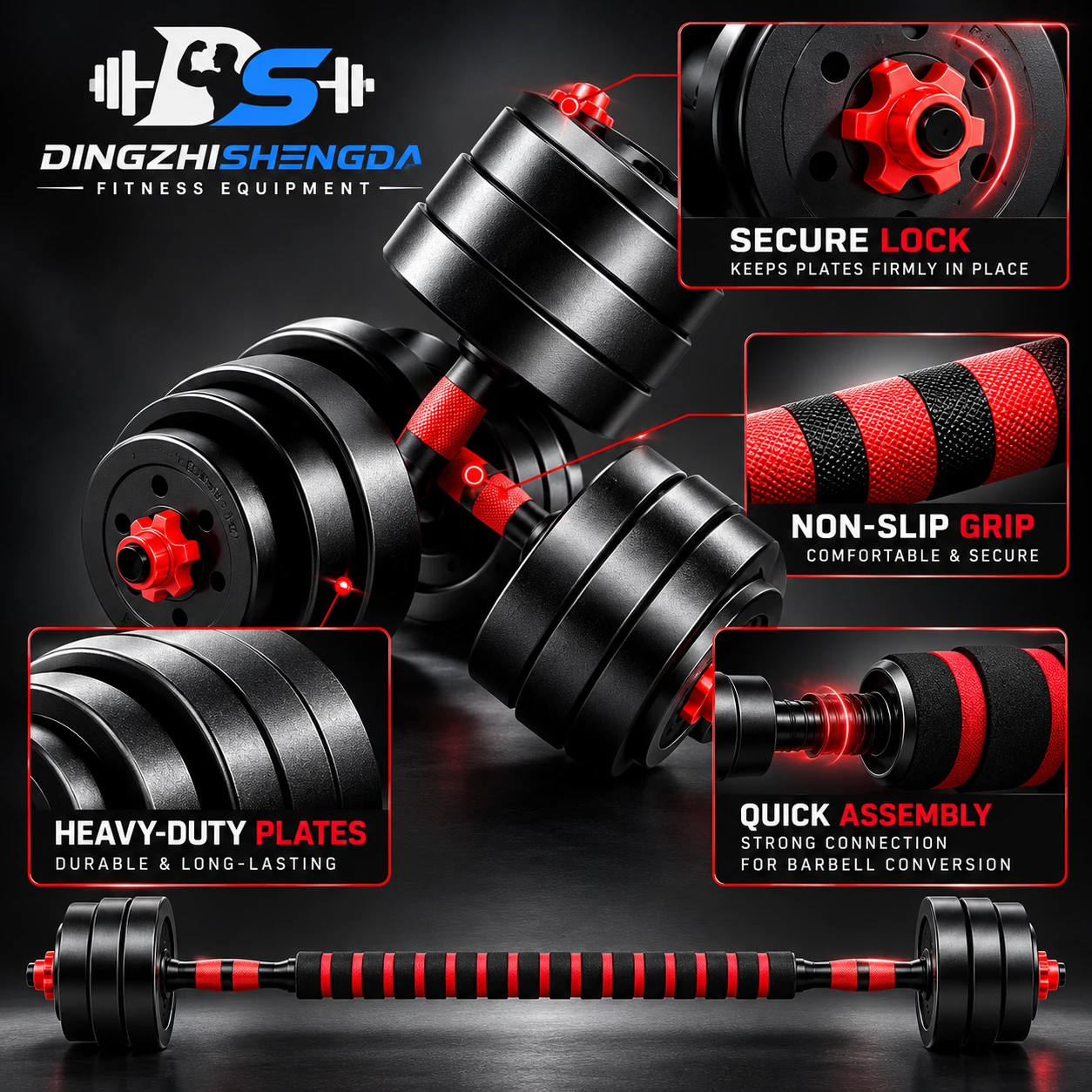 Adjustable Dumbbell 10-40 kg