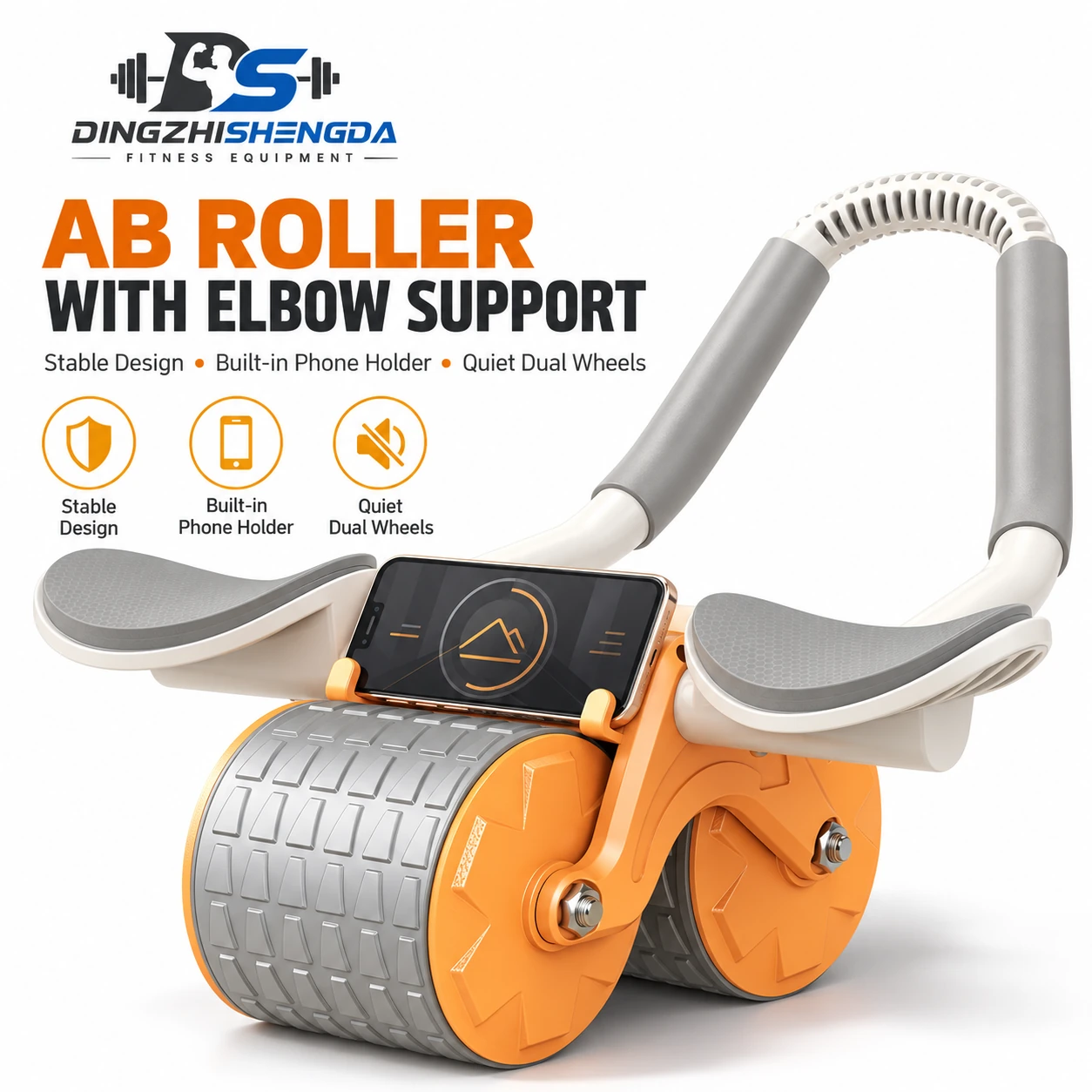 Automatic Rebound Ab Roller