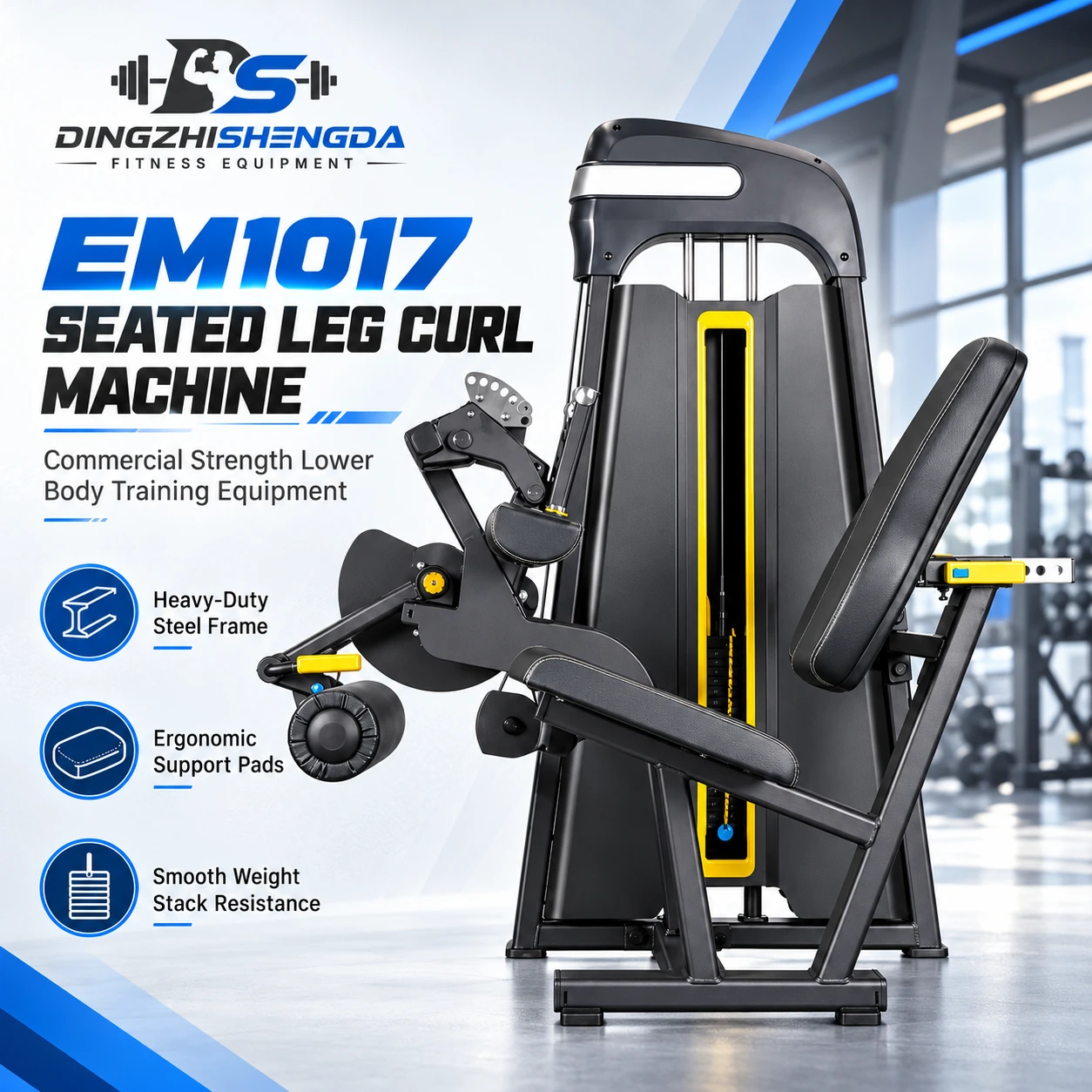 Seated Curved Leg Machine 80 kg