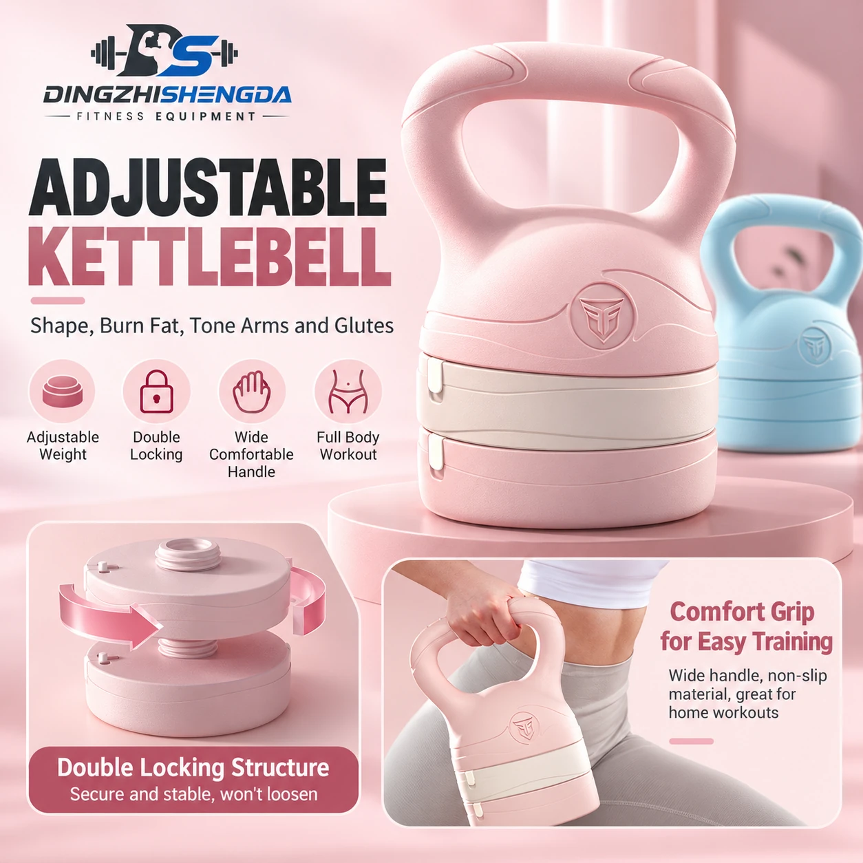 Cast-Iron Kettlebell — view 2