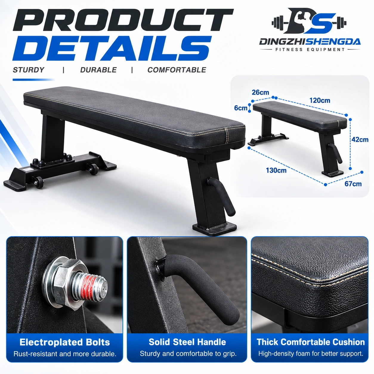 Flat Weight Bench — view 2