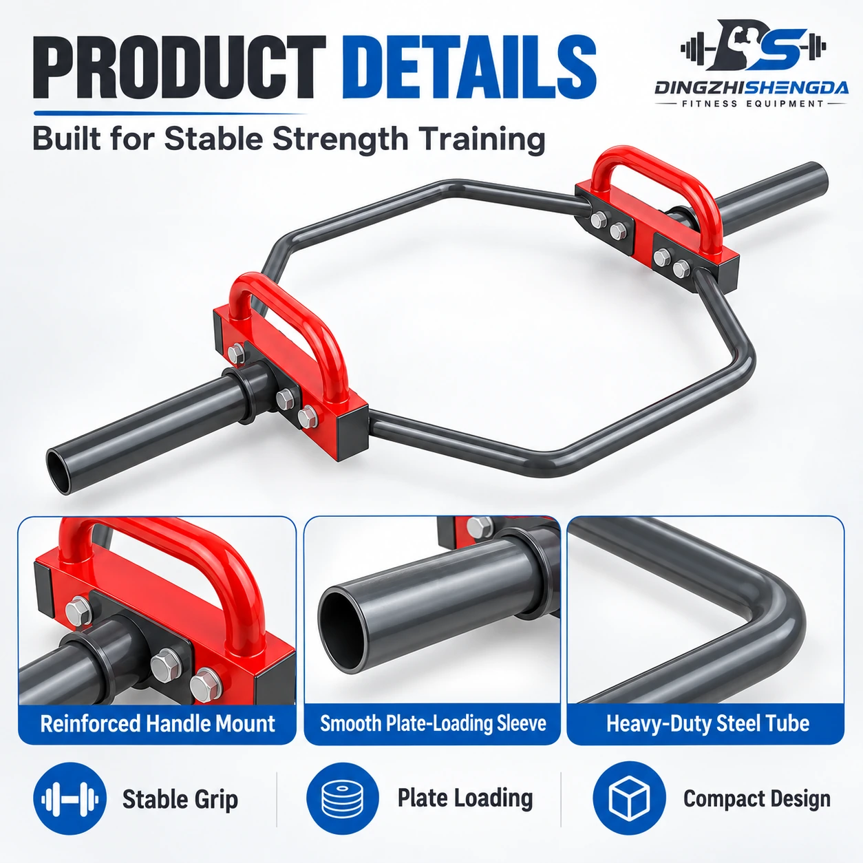 Hexagonal Barbell 6 kg