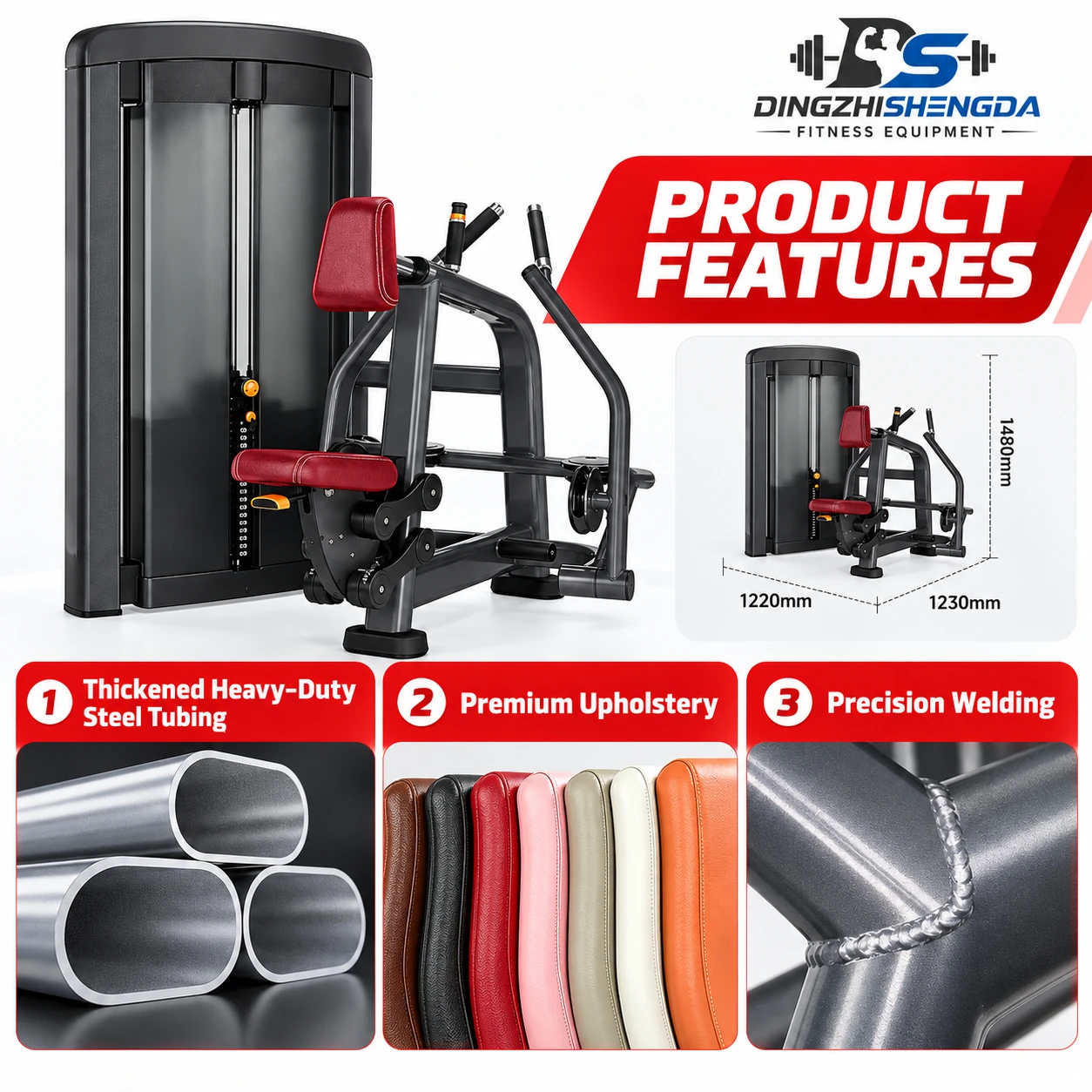 Lat Pulldown Machine — view 2