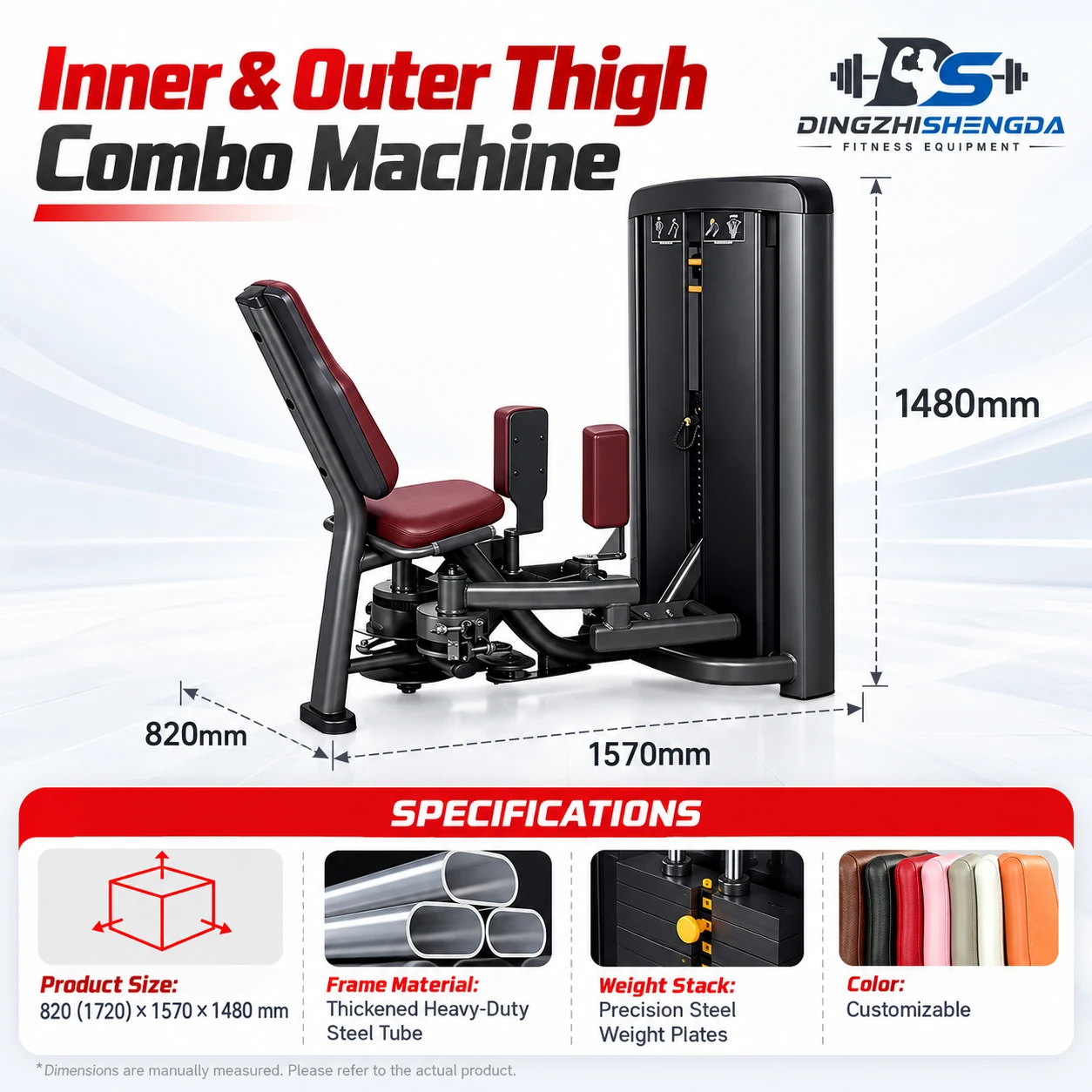 Inner &amp; Outer Thigh Machine — view 2