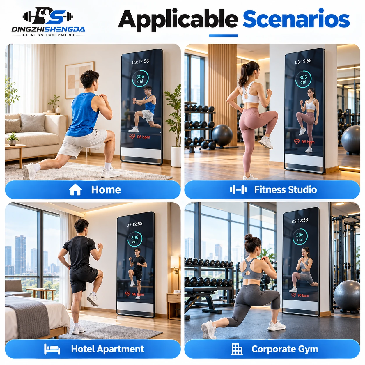 Smart Fitness Mirror — view 3