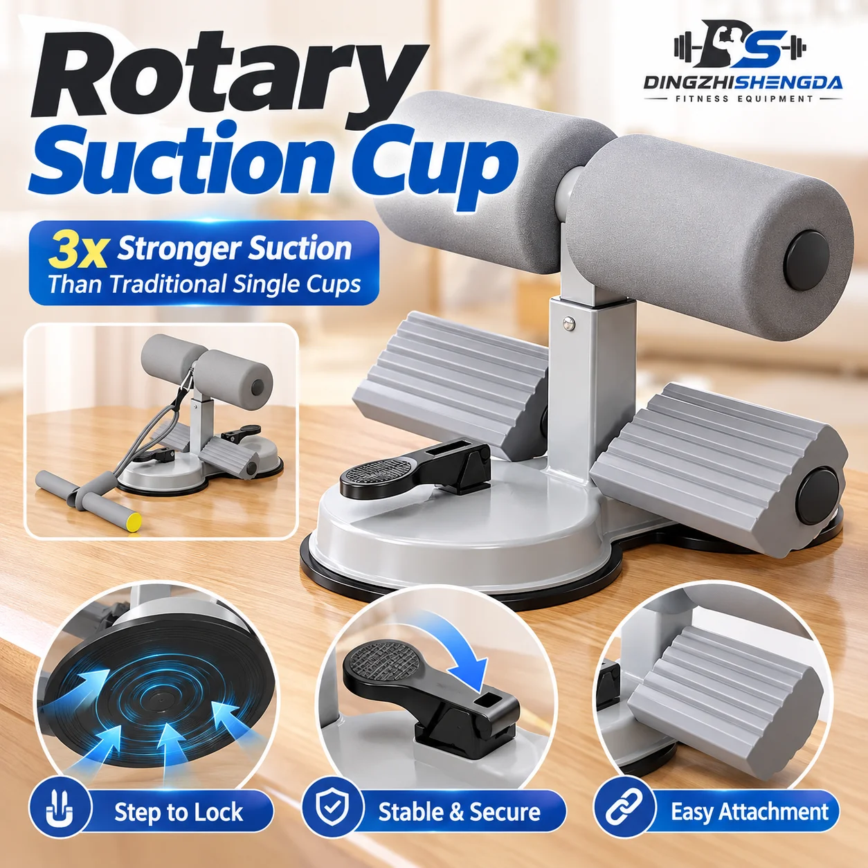 Adjustable Sit-Up Assistant