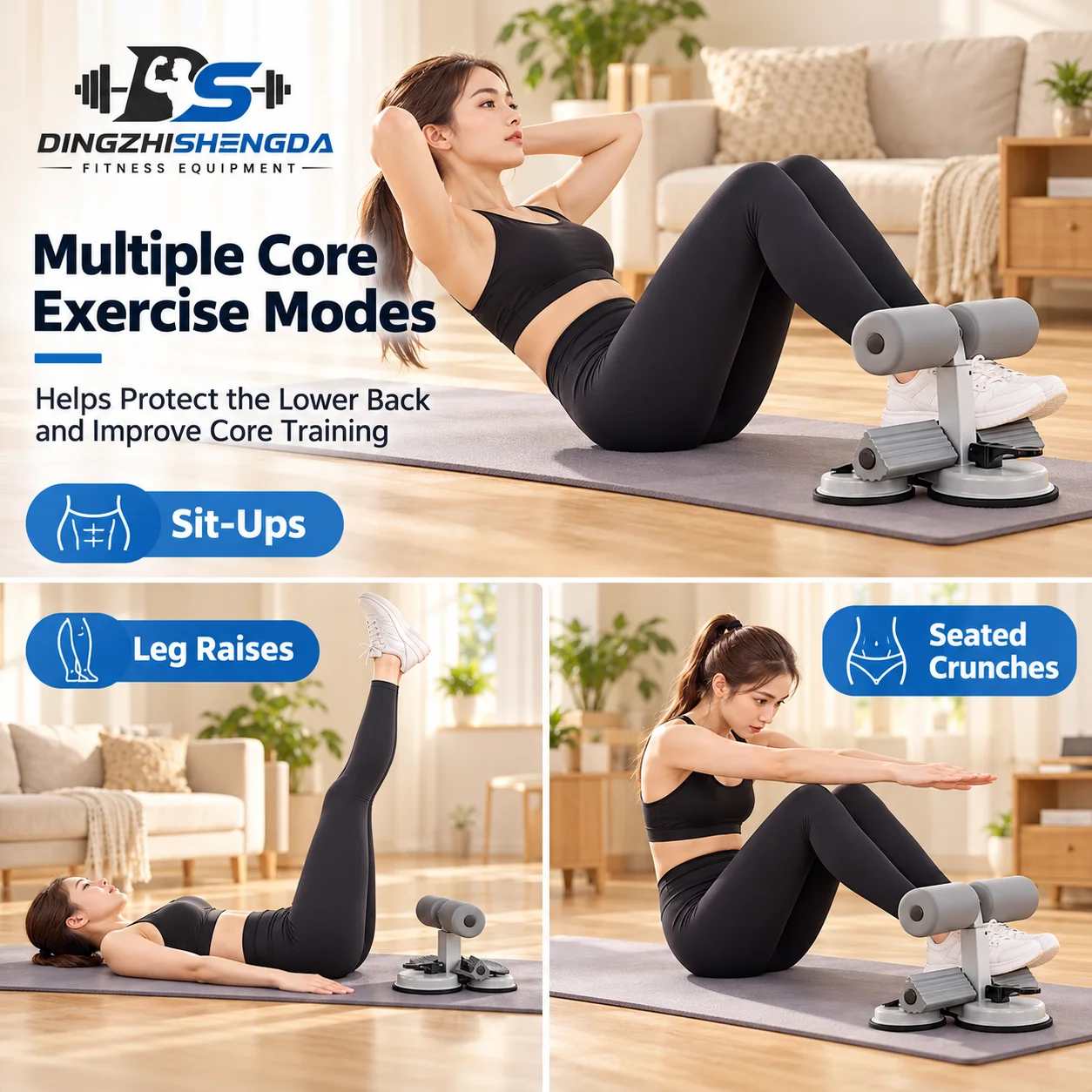 Adjustable Sit-Up Assistant — view 3