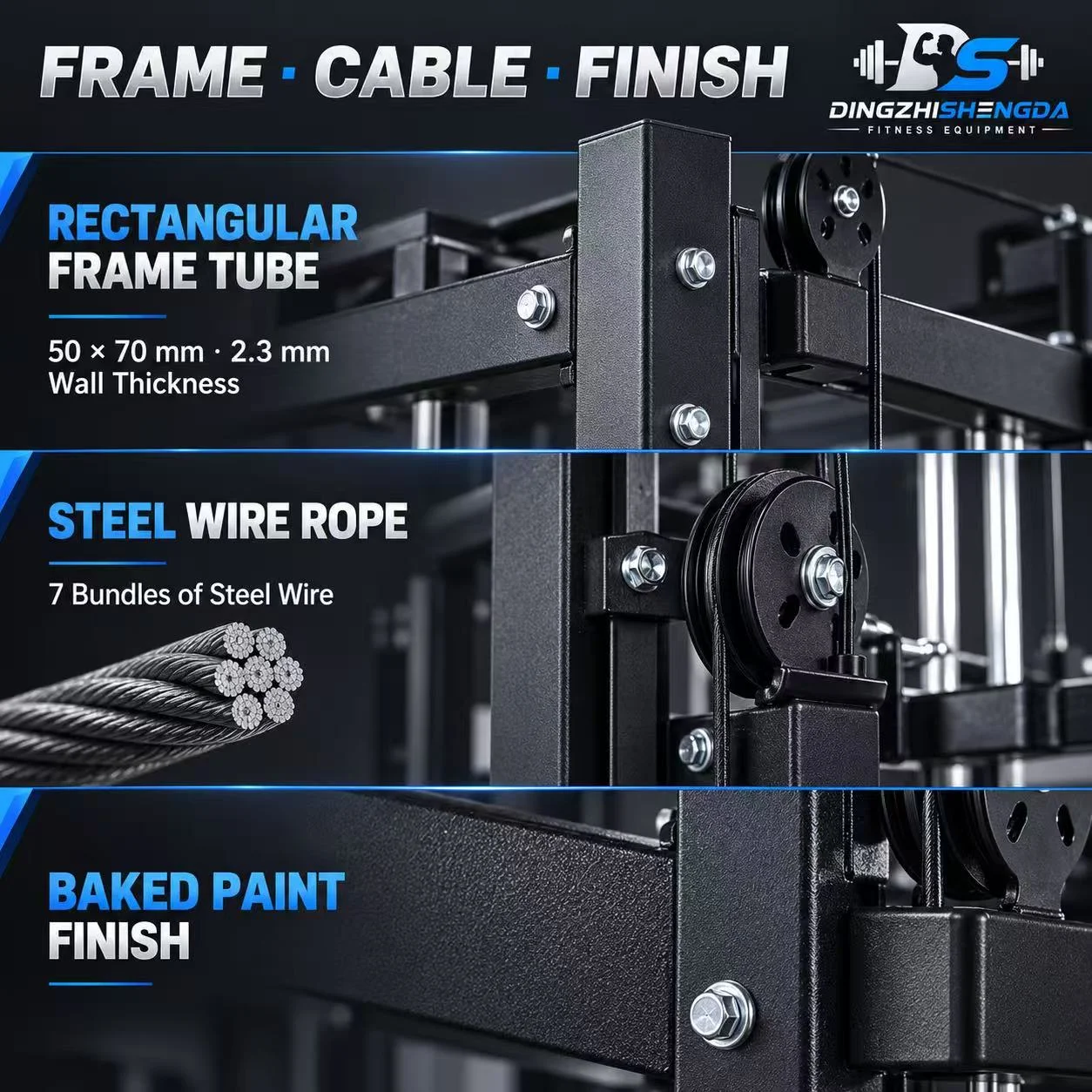 Smith Machine Power Cage — view 4