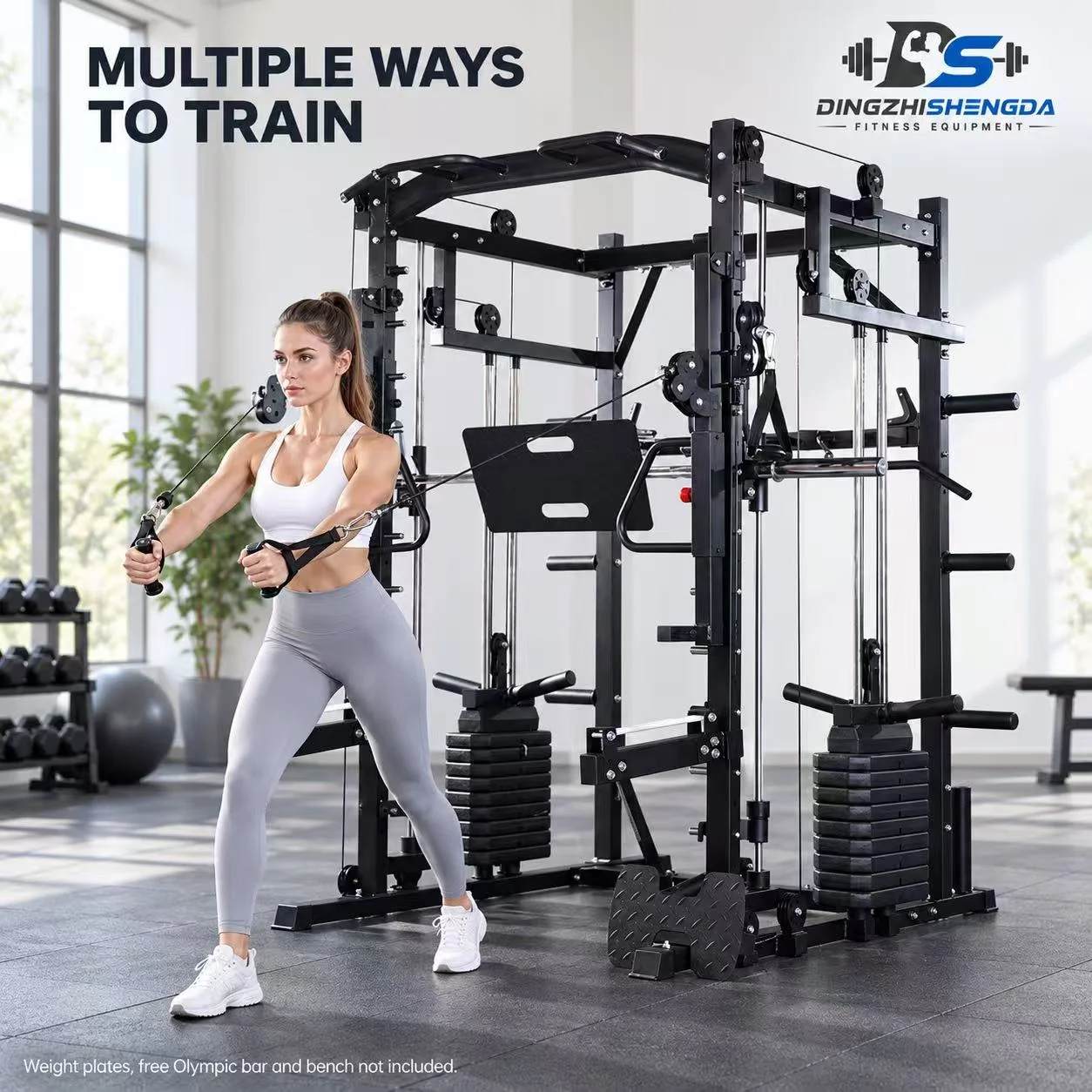 Smith Machine Power Cage — view 5