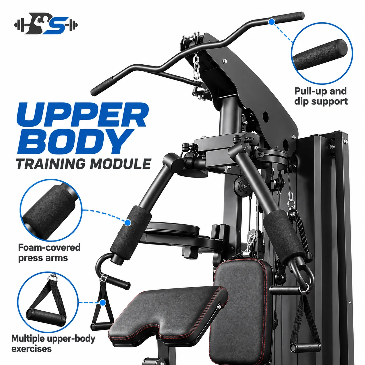 Three-Station Multi Gym — view 2