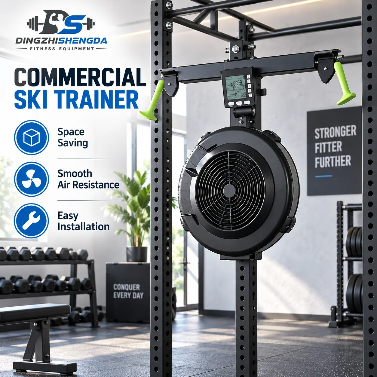 Wall-Mounted Ski Trainer — view 2